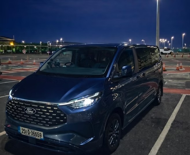 Unbranded executive chauffeur vehicle for private tours across Ireland